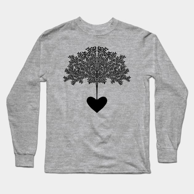 Tree Of Life Long Sleeve T-Shirt by Squeeb Creative